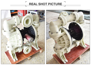 Bomba Neumática de Diafragma GODO BFQ 80S de PP para la Industria Química, Aguas Residuales y Operación por Aire - Product Image 6