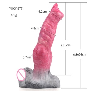 YOCY Nuevo Dildo Anal de 10.24 Pulgadas con Color de Carne Cruda, Fantástico Juguete Sexual con Forma de Pene, Dildo Realista para Mujeres - Product Image 6