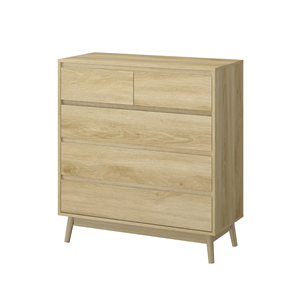 モダンアートリビングルーム収納サイドキャビネットミニマリスト木製ダイニングルームサイドボードホテルカスタムカラー - Product Image 4