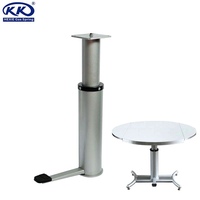 Pied de table de bureau moderne en métal à hauteur réglable, colonne de levage pneumatique pour la maison, le bureau, la salle à manger, l'extérieur et l'hôpital