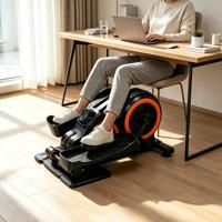Mini-vélo elliptique magnétique de rééducation pour bureau à domicile, pédalier d'exercice sous le bureau