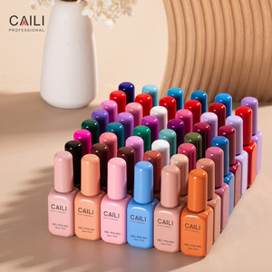 Juego de esmaltes de uñas de Gel con combinación de colores Caili, 48 colores, Kit de esmalte de Gel LED UV profesional para manicura y <span class=keywords><strong>pedicura</strong></span> - Product Image 1