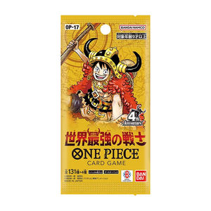 Jeu de cartes ONE PIECE Les guerriers les plus forts du monde Booster Box OP-17 Version japonaise Originale TCG Vente en gros - Product Image 1