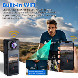 2K Dual HD Action <b>Camera</b> Ultra Wide Angle Lens Outdoor Sports Recorder Portable Thumb <b>Camera</b> With <b>Night</b> Shooting Support - Product Image 3