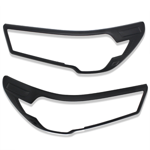 YCSUNZ 4x4 cubierta de luz de cabeza para Toyota <span class=keywords><strong>Hilux</strong></span> 2020 <span class=keywords><strong>2021</strong></span> negro Abs cubierta de lámpara delantera de plástico accesorios exteriores - Product Image 2
