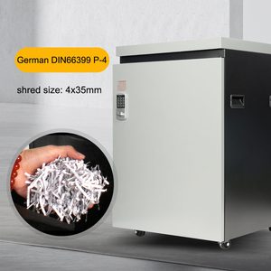 Distruggidocumenti Industriale SD-100K con Capacità di 35 Fogli, Taglio Incrociato per CD e Carte, Funzionamento Continuo 24 Ore, <span class=keywords><strong>Elettrico</strong></span>, Silenzioso, 4x35mm, 85L - Product Image 2