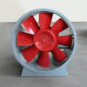 Industrial fire protection axial flow explosion-proof high temperature exhaust fan