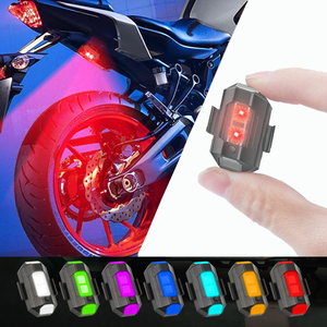 Lampe d'escalade 7 couleurs USB LED anti-collision pour vélo / Mini lumière de signalisation clignotante de nuit pour avion modèle - Product Image 3