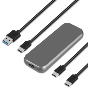 Carcasa USB 3.0 Tipo-C con Diseño Magnético sin Herramientas para SSDs M.2 PCIe NVMe y SATA NGFF - Product Image 4