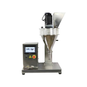 Macchina Riempitrice di Polveri Semi-Automatica Elettrica 220V con Precisione 0.5 per Farina di Mais, Grano, Cosmetici, Sirup di Carob, Cacao in Polvere - Product Image 1