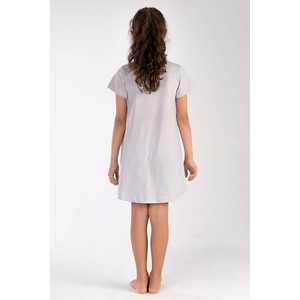 Vestido Túnica Ovalado para Niña con Cuello y Manga Corta, Talla 11-12/15-16 - Product Image 1