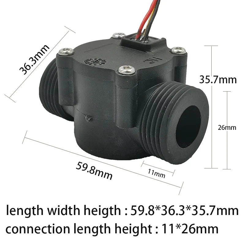 Most Selling Products OEM Magnetic Control Valves Meter Water Flowmeter Flow Sensor