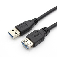 Câble d'extension 5Gps mâle à femelle Câble de charge de synchronisation de date Câble d'extension Usb 3.0