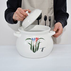 <span class=keywords><strong>Pentola</strong></span> per zuppa in ceramica resistente alle alte Temperature GAS speciale in pietra <span class=keywords><strong>di</strong></span> terracotta per uso domestico - Product Image 4