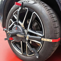Pince d'alignement de roues à trois points en alliage de magnésium, bras de serrage de moyeu de roue de 11 à 25 pouces (470-1100 mm) pour machine d'alignement de roues