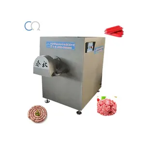 Máquina trituradora de carne para uso comercial, picadora de carne congelada con certificado