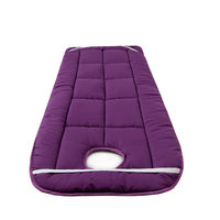 Matelas épais antidérapant pour lit de salon de beauté, matelas de massage avec trou, surmatelas de massage