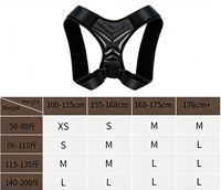Correcteur de posture personnalisé OEM en forme de 8 avec dos en maille respirante