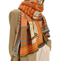 Nouvelle Cape Chic Style Européen et Américain 2026, Tendance Internet pour Streaming en Direct, Manteau Long Épais en Polyester à Motifs Géométriques