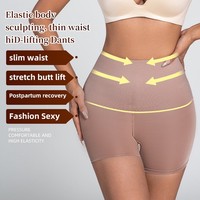 8830 #   Meilleure vente transfrontalière : Culotte gainante taille haute sans couture pour femme, sous-vêtement sculptant post-partum