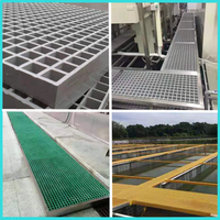 Grille de passage en plastique PRV, surface lisse, pour usage en construction, pour ponts de colombiers de course Lanzhi DN25-1200mm