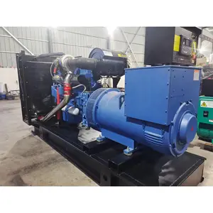 Yuchai 400kw công suất cao Máy phát điện diesel 3 giai đoạn 50Hz 400/230V phát điện cho nhà máy sử dụng 12V Điện áp định mức