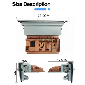 Radio para <span class=keywords><strong>Auto</strong></span> con Apple CarPlay y <span class=keywords><strong>Android</strong></span> <span class=keywords><strong>Auto</strong></span> para <span class=keywords><strong>Alfa</strong></span> Romeo <span class=keywords><strong>Mito</strong></span> 2008-2013, FM RDS, Navegación GPS, Wifi, 4G LTE, Pantalla Táctil IPS - Product Image 6