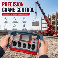 Control Remoto Industrial Inalámbrico por Radio para Grúas y Camiones, Alcance de 500m, IP68, 12V/24V