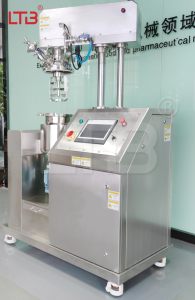 Homogeneizador de chaqueta de calentamiento al vacío para uso en laboratorio, equipo de homogeneización de alto cizallamiento, mezclador emulsionante de cosméticos en crema de acero inoxidable - Product Image 3