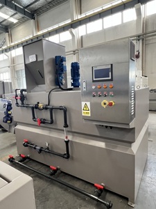 Qbep Qbep Qbyth Bibo Machine de dosage et de dissolution de poudre polymère pour le traitement des boues, unité de mélange avec agitateur et dosage - Product Image 3