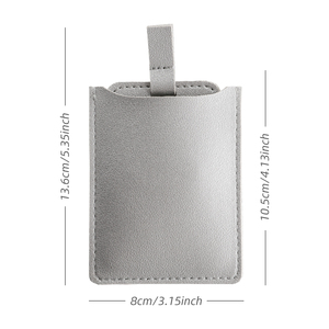 Ensemble de coupe-ongles portables en acier inoxydable, kit d'outils de manucure trois pièces avec étui pour les voyages et les soins personnels - Product Image 2