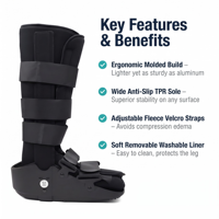 Botte de marche personnalisée ODM OEM STD avec doublure, certifiée CE ISO, conception ergonomique moulée, plus légère mais robuste comme de l'aluminium, fabriquée en usine