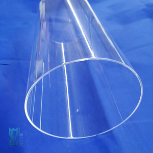 Élément chauffant Tube de <span class=keywords><strong>quartz</strong></span> en verre transparent de grand diamètre de 200mm - Product Image 2