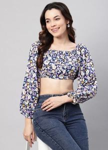 <b>Top</b> Quality Designer Party Wear Girls <b>Top</b> Stylish Summer Wear Girls <b>Top</b> From India Supplier At Bulk Price - Product Image 6