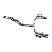 Sistema de Escape Valvetronic de Aleación de Titanio para Audi A6 A7 C7 C8 3.0T 2012-2023, Silenciador de Alto Rendimiento, Mejora de Rendimiento