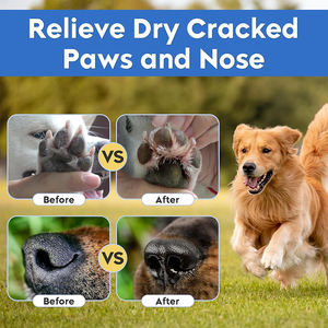 Private Label Dog Paw Balm Stick Feuchtigkeit creme & Schutz für rissige trockene und beschädigte Pfoten Nasen balsam <span class=keywords><strong>Pet</strong></span> Paw Balm für Hunde Katzen - Product Image 3