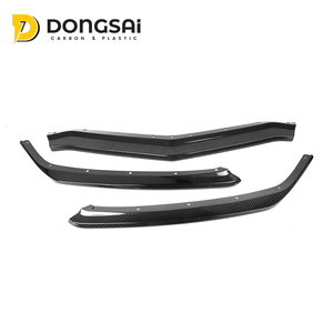 Lèvre avant en fibre de carbone conforme à la norme ISO9001/TS16949/CE/ROHS pour Chevrolet <span class=keywords><strong>Corvette</strong></span> C8, pare-chocs avant <span class=keywords><strong>rouge</strong></span> poli, neuf - Product Image 3