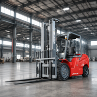 Forklift Baterai Lithium Liftron CPD30L 3 Ton, Penggerak Torsi Tinggi, Jarak Sumbu Roda Panjang, untuk Pemuatan dan Pembongkaran Pallet