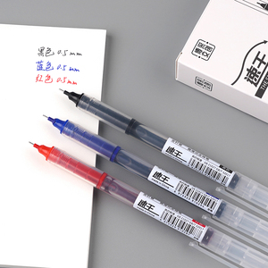 12pcs/<strong>set</strong> Rolling Pens Quick-drying 0.5mm Fine Point Rollerball Pens Straight Liquid Gels Pens for <strong>Writing</strong> - Product Image 2