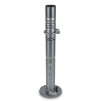 VAYORA Chicha électronique portable LED de 95 cm de hauteur avec miroir en acrylique, grande chicha électronique en aluminium pour bar et lounge