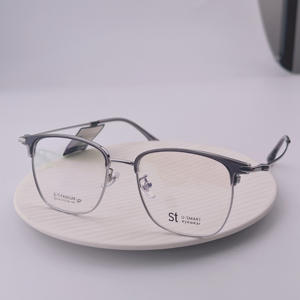 2025 nouveau modèle titane lunettes de haute qualité personnalisable classique affaires Commute lunettes à la mode quotidien Optique - Product Image 5