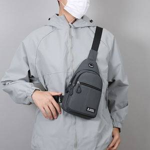 S Sport Men's Chest Bag 30x17x6cm Crossbody Bag For Outdoor Travel Leisure Simple Stylish Casual Backpack - Product Image 4