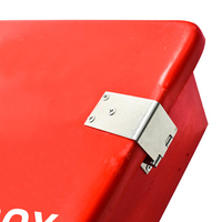 Boîte et armoire en fibre de verre FRP pour tuyaux d'incendie marins, pour incendies de classe A/B, stockage de produits chimiques dangereux, personnalisable