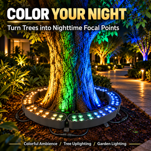 ไฟสปอตไลท์อลูมิเนียมสำหรับสวนภายนอกอาคาร ไฟ LED แบบเสียบปักดิน สำหรับตกแต่งภูมิทัศน์ ต้นไม้ ไฟกันน้ำ IP65 ไฟสปอตไลท์แบบเสาไฟฟ้า - Product Image 1