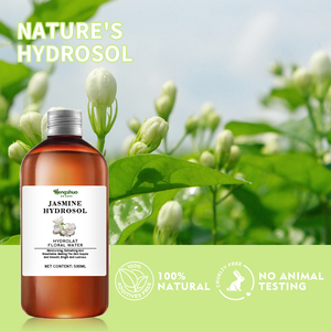Hydrolat de jasmin biologique, <span class=keywords><strong>eau</strong></span> <span class=keywords><strong>florale</strong></span> distillée à la vapeur pour hydrater et calmer la <span class=keywords><strong>peau</strong></span> - Product Image 2