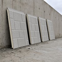 Panel Sandwich Atap EPS Berinsulasi Tebal 50/70/80/100/120mm Harga Ekonomis dengan Panel Sandwich Dinding untuk Gudang