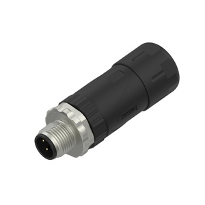 Conector de terminal Marvtech a Code PG11 M12, longitud personalizada, impermeable, 4/5/8 pines, macho, ensamblaje en campo, conexiones de cable conectables - Product Image 1