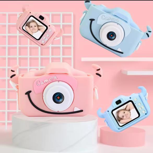 Factory Bulk New Model Children Kids Camera Mini Video Toys Children Camera Kids Camera Put Micro Memory Card
