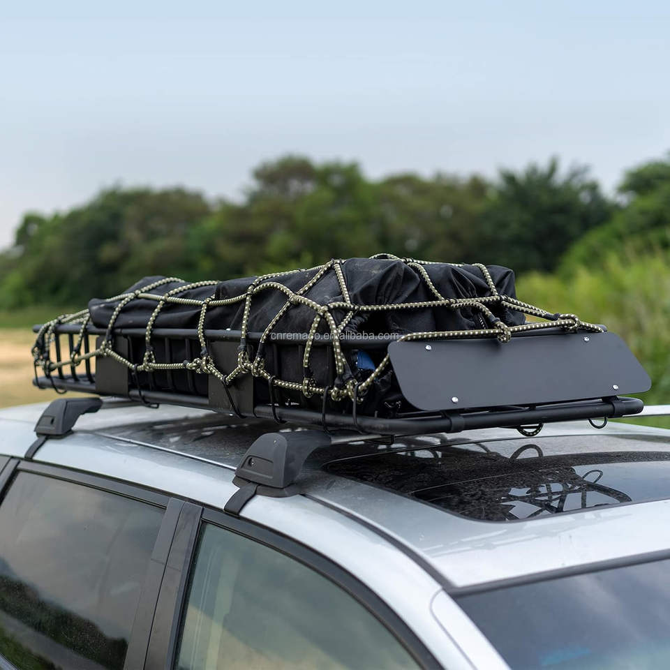 4wd Rack 4WD Touring Accessories Iron Universal Roof Rack Cargo Carrier Rooftop ...
