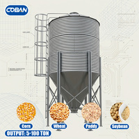 Prix d'usine – Nouveaux silos de stockage en acier de 10 à 100 tonnes pour maïs, blé, soja – Tour de silo pour ligne d'alimentation avicole ou moulin à farine agricole